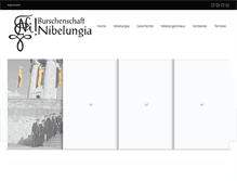 Tablet Screenshot of burschenschaft-nibelungia.at